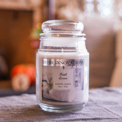 Home Innovations 18oz Jar Candle - Fresh Linen