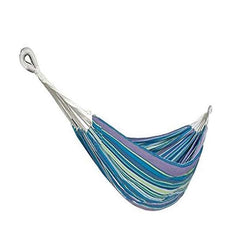 Double Hammock in a Bag w/ Rope loops & Hanging Hardware | 60-in. Wide | 265 Lb. Capacity  (malibu stripe)