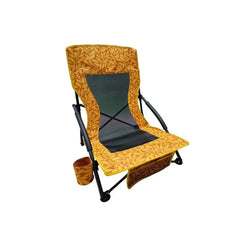 Bliss Hammocks - Collapsible Beach Chair - Amber Leaf