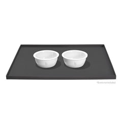 Pet Food Mat- black