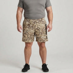 BIG & TALL MEN'S US ARMY - CVC FRENCH TERRY - DESERT CAMO AOP (WS# 81101) ~ Shorts