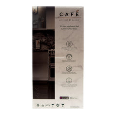 GE CAFÉ™ Affetto Automatic Espresso Machine + Frother Steel Silver w/ copper accents - Customer Must Be MGT Approved