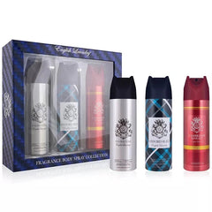 English Laundry Fragrance Body Spray Collection - Signature 3oz - Riviera 3oz - Cambridge Knight 3oz