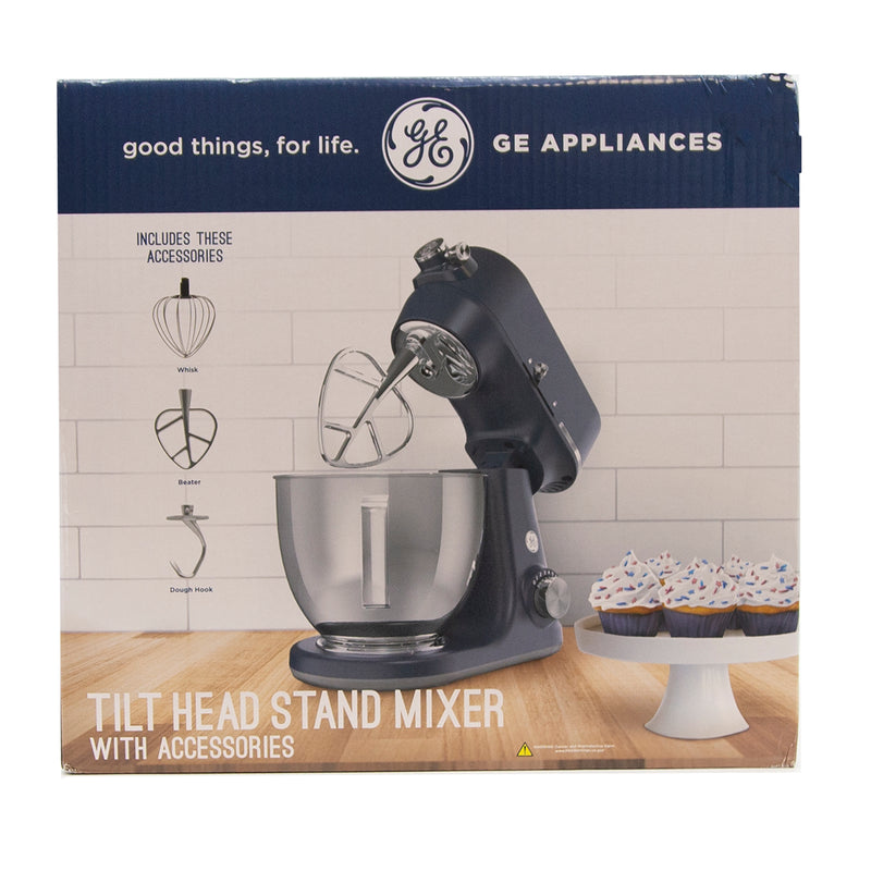 Load image into Gallery viewer, GE Tilt Head Stand Mixer - Royal Sapphire Blue
