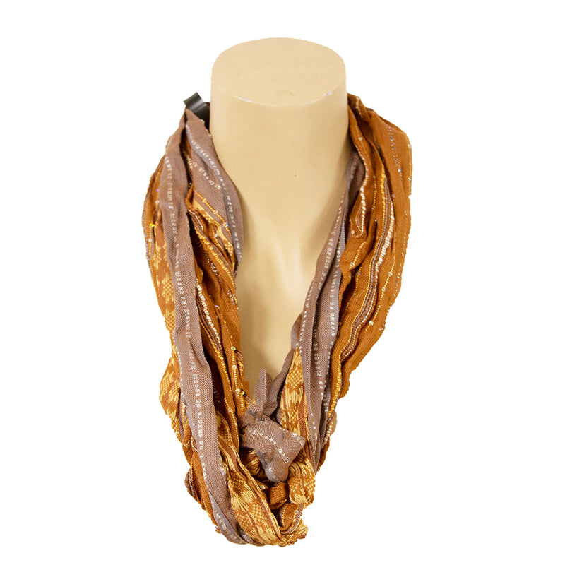 Load image into Gallery viewer, Collection Eighteen Assorted Loop Neck Scarves - Assorted Sizes And Colors - No Price Tag
