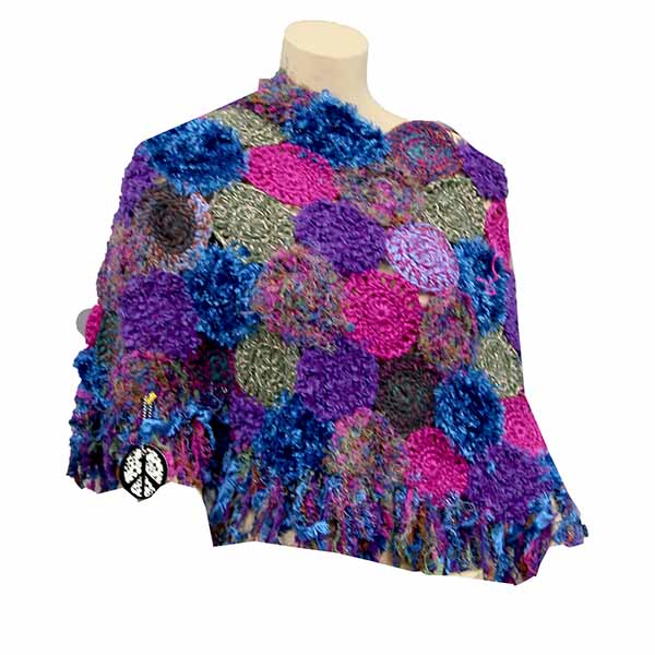 Load image into Gallery viewer, Girls Ponchos Assorted Styles, Colors &amp; Sizes
