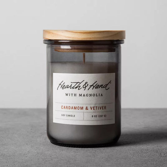 Hearth & Hand With Magnolia Cardamom & Vetiver Soy Candle