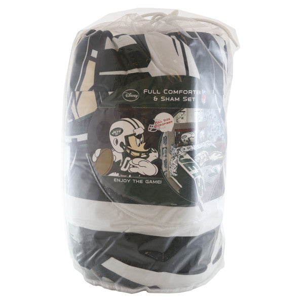 New York Jets NFL Twin/Full Sized Comforter with Shams