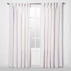 Stitched Edge Light Filtering Curtain 1 Panel 108 in H x 54 in W