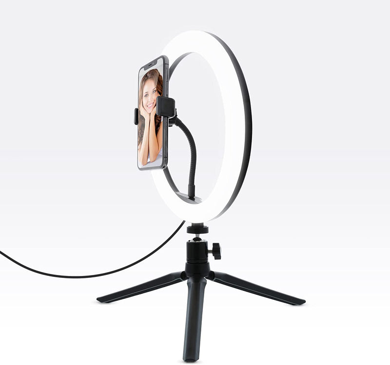 Load image into Gallery viewer, Letscom 10.2&quot; Selfie Ring Fill Light Tabletop
