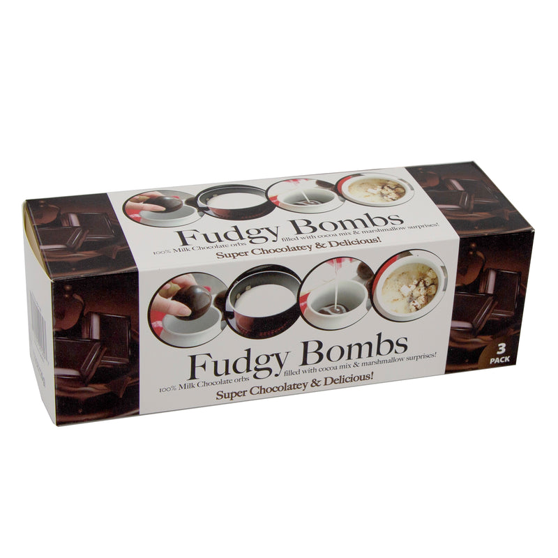 Load image into Gallery viewer, Fudgy Bombs 3 pack Hot Chocolate Cocoa Bombs
