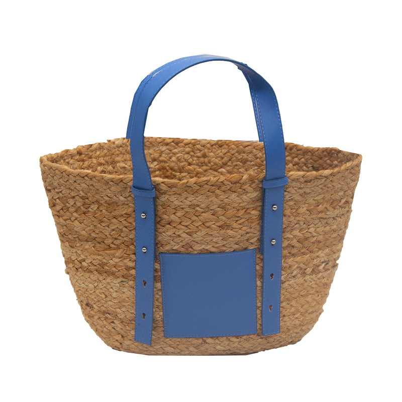 Load image into Gallery viewer, Handmade Woven Bag Blue
