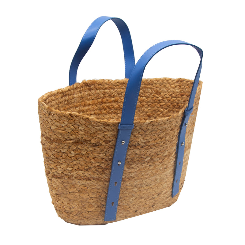 Load image into Gallery viewer, Handmade Woven Bag Blue
