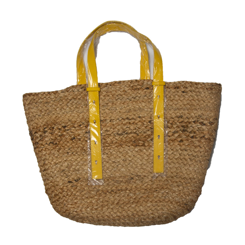 Load image into Gallery viewer, Handmade Woven Bag Yellow
