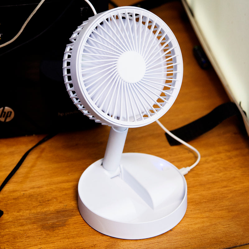 Load image into Gallery viewer, Portable Foldable Fan Cool Air Anytime &amp; Anywhere
