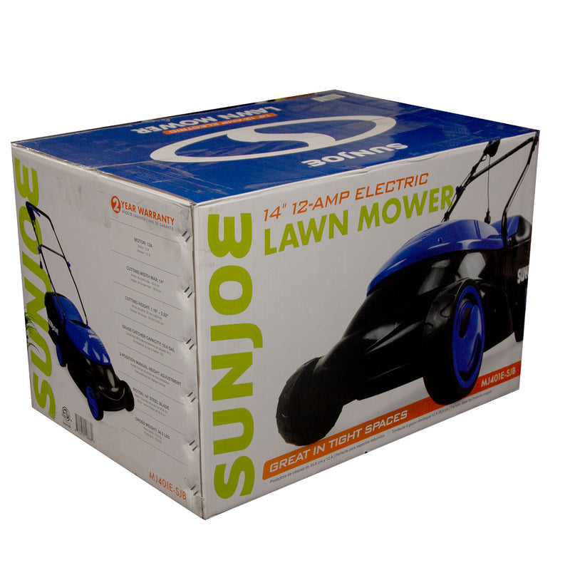 Load image into Gallery viewer, Sun Joe Lawn Mower 14&quot; 12 Amp - Blue
