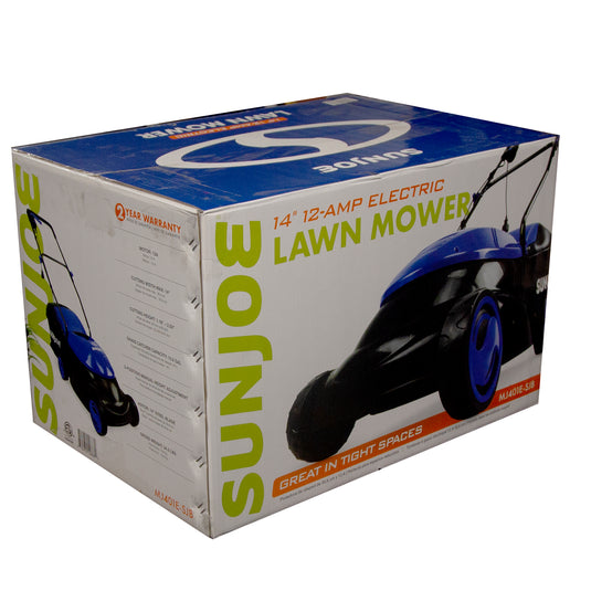 Sun Joe Lawn Mower 14" 12 Amp - Blue