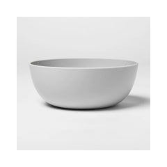 Plastic Cereal Bowl - 37 oz- Gray- Room Essentials