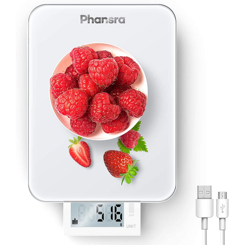 Load image into Gallery viewer, Phansra Food Scale, 22lb Rechargeable Digital Kitchen Scale
