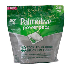 Palmolive PowerPacs Dishwasher Detergent Pods 36 Count