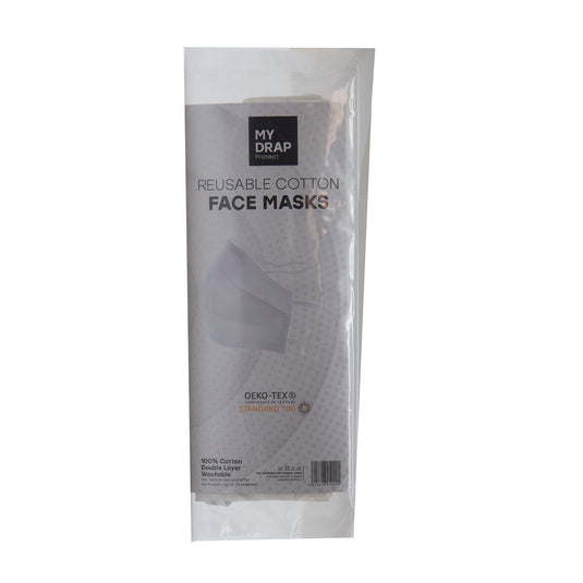 My Drap Protect Reusable Cotton Face Masks 4 pk