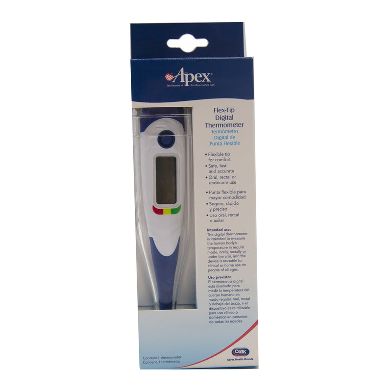 Load image into Gallery viewer, Apex Oral, Underarm or Rectal Flex Digital Thermometer
