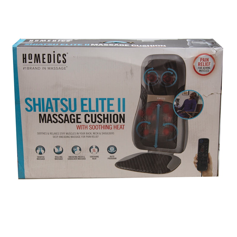 Load image into Gallery viewer, Homedics Shiatsu Elite Massage Cushion With Soothing Heat Refurbished Grade A
