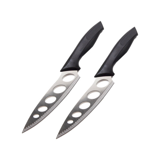 Copper Kitchen Knife Set - 2 Pack Stays Sharp Forever, Techno Brand