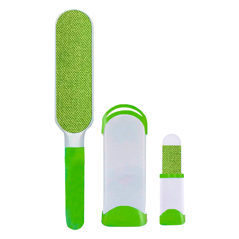 Load image into Gallery viewer, Pet Hair Lint Brush Set W/ Self Cleaning Base Material
