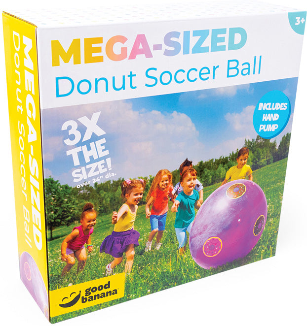 Load image into Gallery viewer, Good Banana Giganitic Soccer Ball - Donuts
