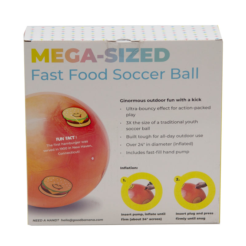 Load image into Gallery viewer, Good Banana Gigantic Soccer Ball - Fast Food
