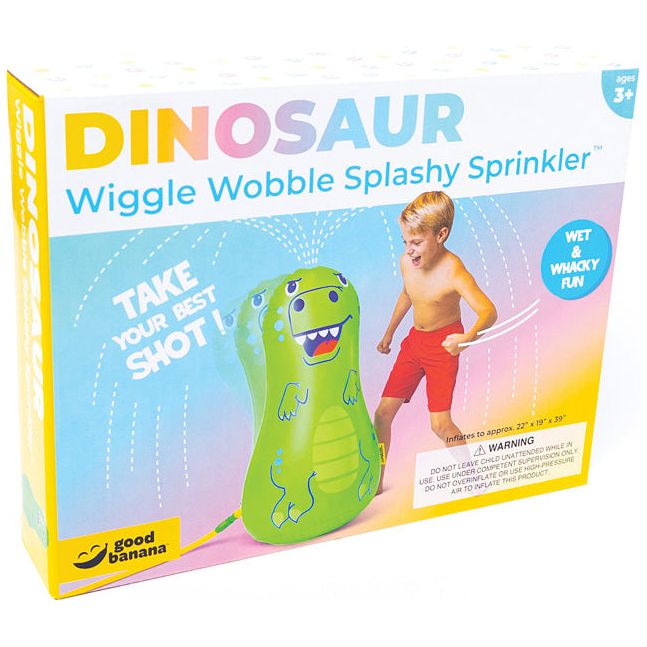Load image into Gallery viewer, Wiggle Wobble Splashy Sprinkler - Dinosaur
