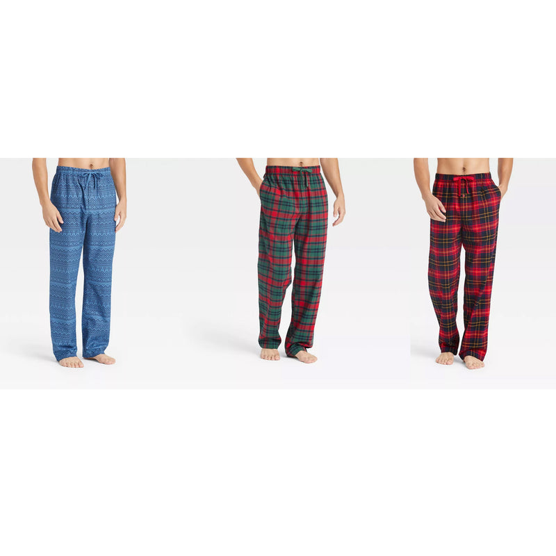 Load image into Gallery viewer, Men&#39;s Plaid Flannel Lounge Pajama Pants- Assorted - Goodfellow &amp; Co
