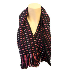 Muffler Dotted Lines Scarf Assorted Colors