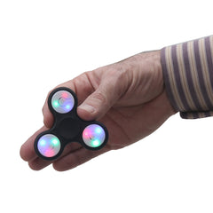 Fidget Spinners with LED Push Button Light